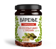 Варенье из шишечек с кедровыми орехами 260мл